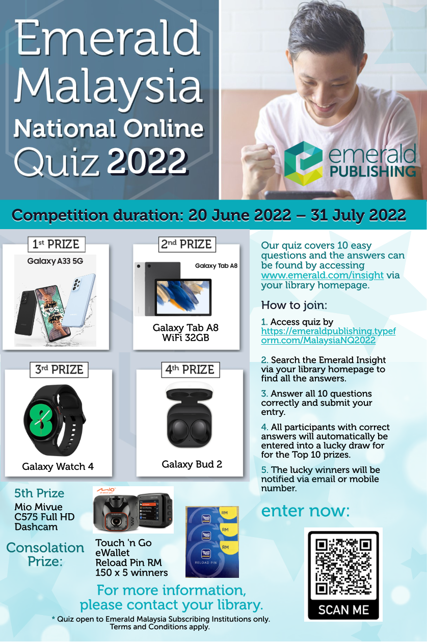 EMERALD MALAYSIA NATIONAL ONLINE QUIZ 2022