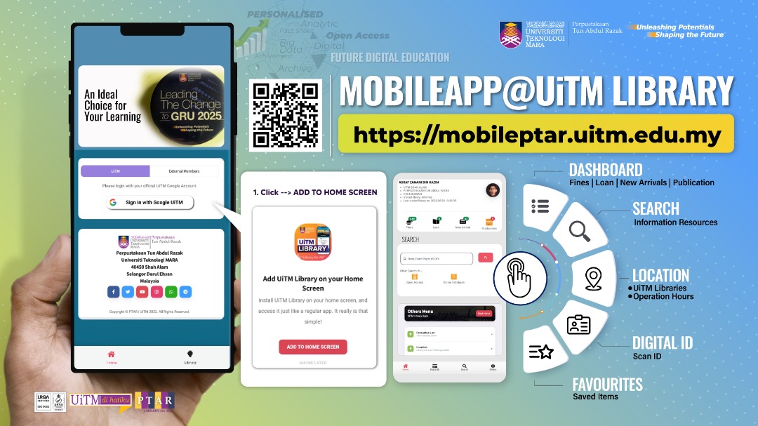 NEW UiTM Library Mobile App